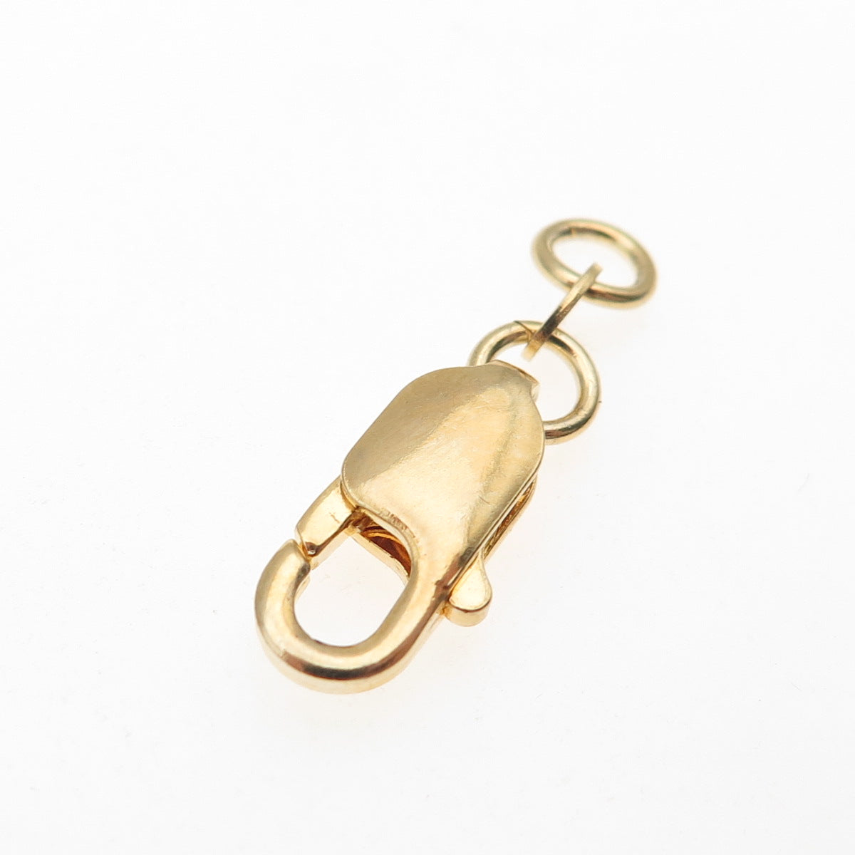 925 Sterling Silver Gold Plated Bracelet / Necklace Lobster Claw Lock Clasp