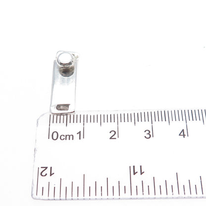 925 Sterling Silver Vintage Mexico Bracelet / Necklace Box Lock Clasp