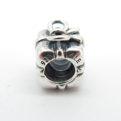 PANDORA 925 Sterling Silver Present with Bow Bead Charm