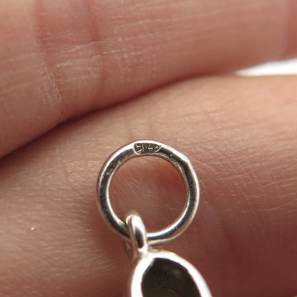 925 Sterling Silver Vintage Boot Charm Pendant