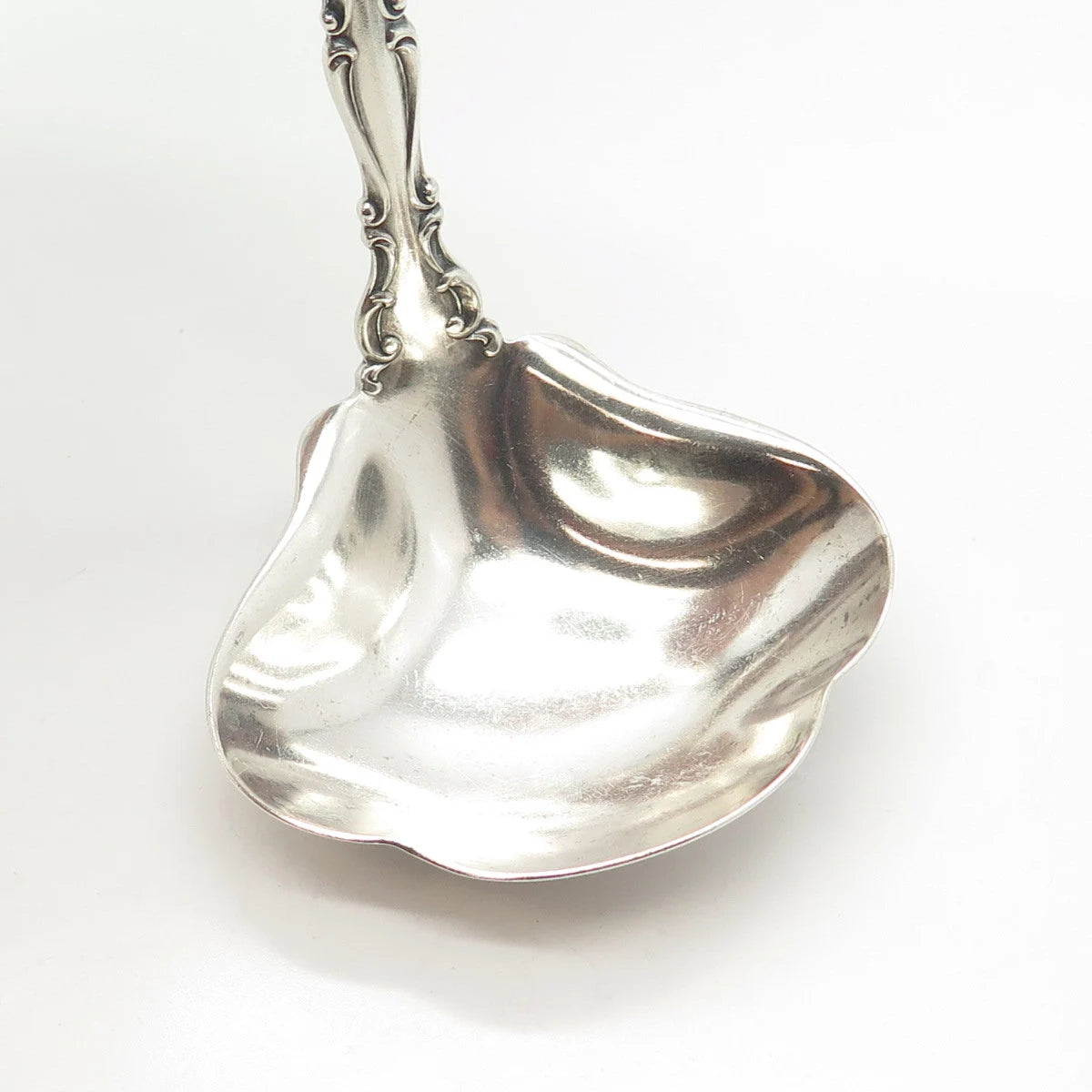 925 Sterling Silver Antique Victorian Gorham Strasbourg - 1897 Gravy Ladle