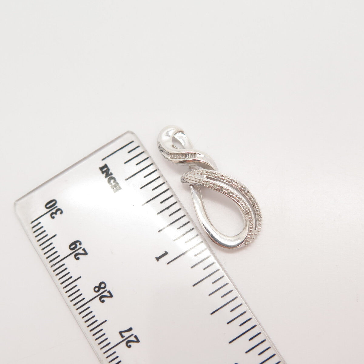 925 Sterling Silver SUN Real Diamond Slide Pendant