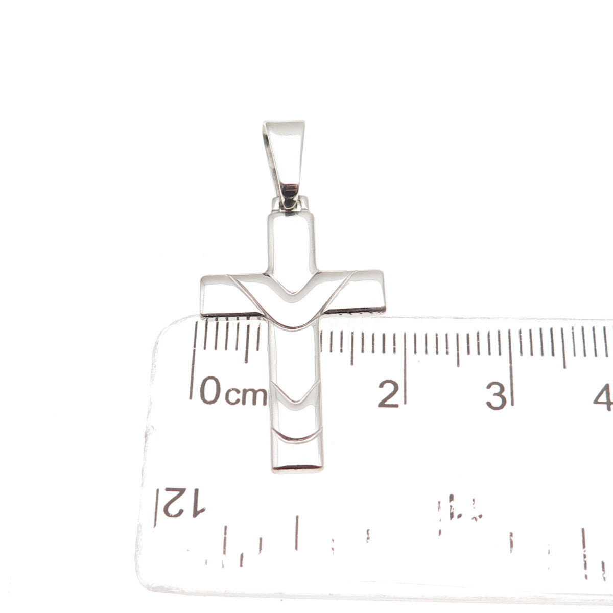 925 Sterling Silver Cross Religious Charm Pendant