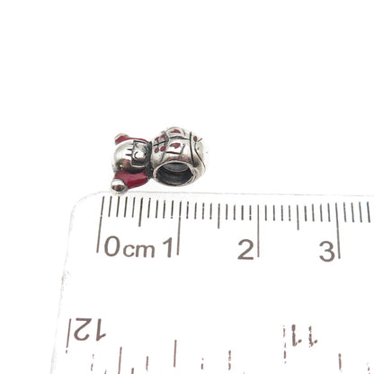 Chamilia Sterling Silver Enamel Nozomi Collection Yorokobi Slide Bead Charm