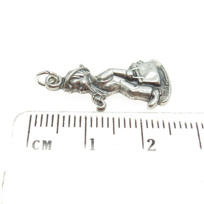 GOEBEL 925 Sterling Silver Vintage 1990 M. I. Hummel Club Charm Pendant