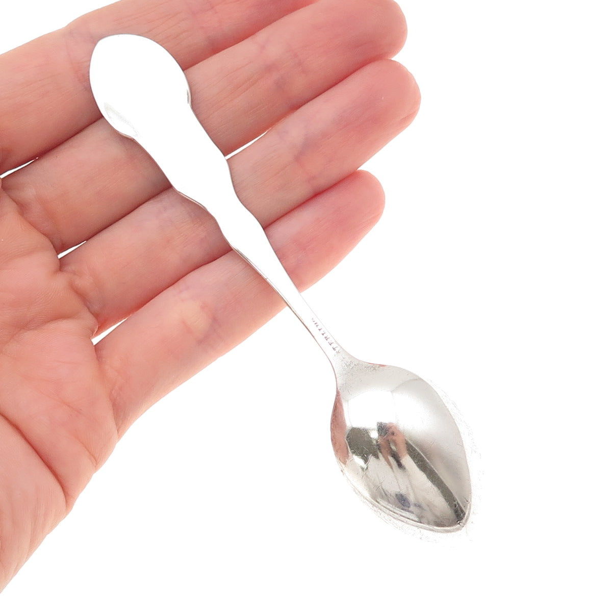 925 Sterling Silver Antique Art Deco Washington DC Coffee Spoon