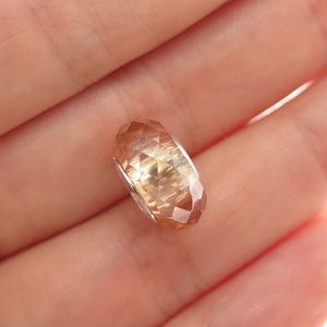 CHAMILIA 925 Sterling Silver Glass Slide Bead Charm