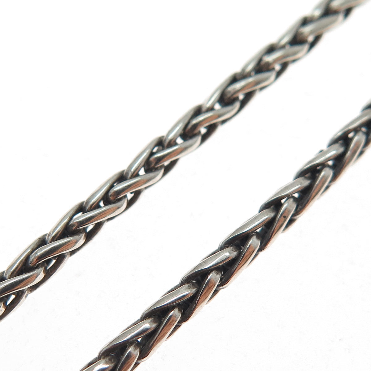 EFFY 925 Sterling Silver Spiga Chain Necklace 18"