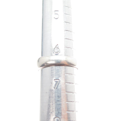 CAROLYN POLLACK Sterling Silver Vintage Turquoise Lapis Onyx & MOP Ring Size 6.5