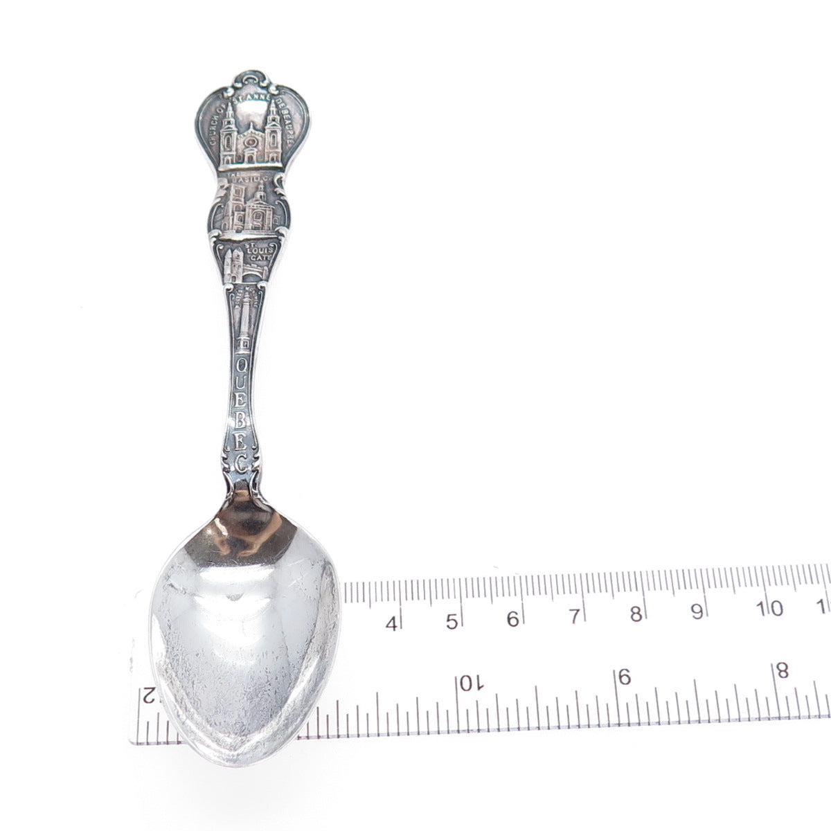 RODEN BROS. 925 Sterling Silver Antique Art Deco Quebec Canada Coffee Spoon