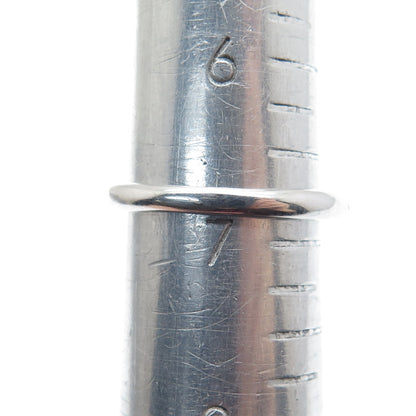 925 Sterling Silver Real Oval-Cut Smoky Quartz & Round-Cut C Z Ring Size 6.75