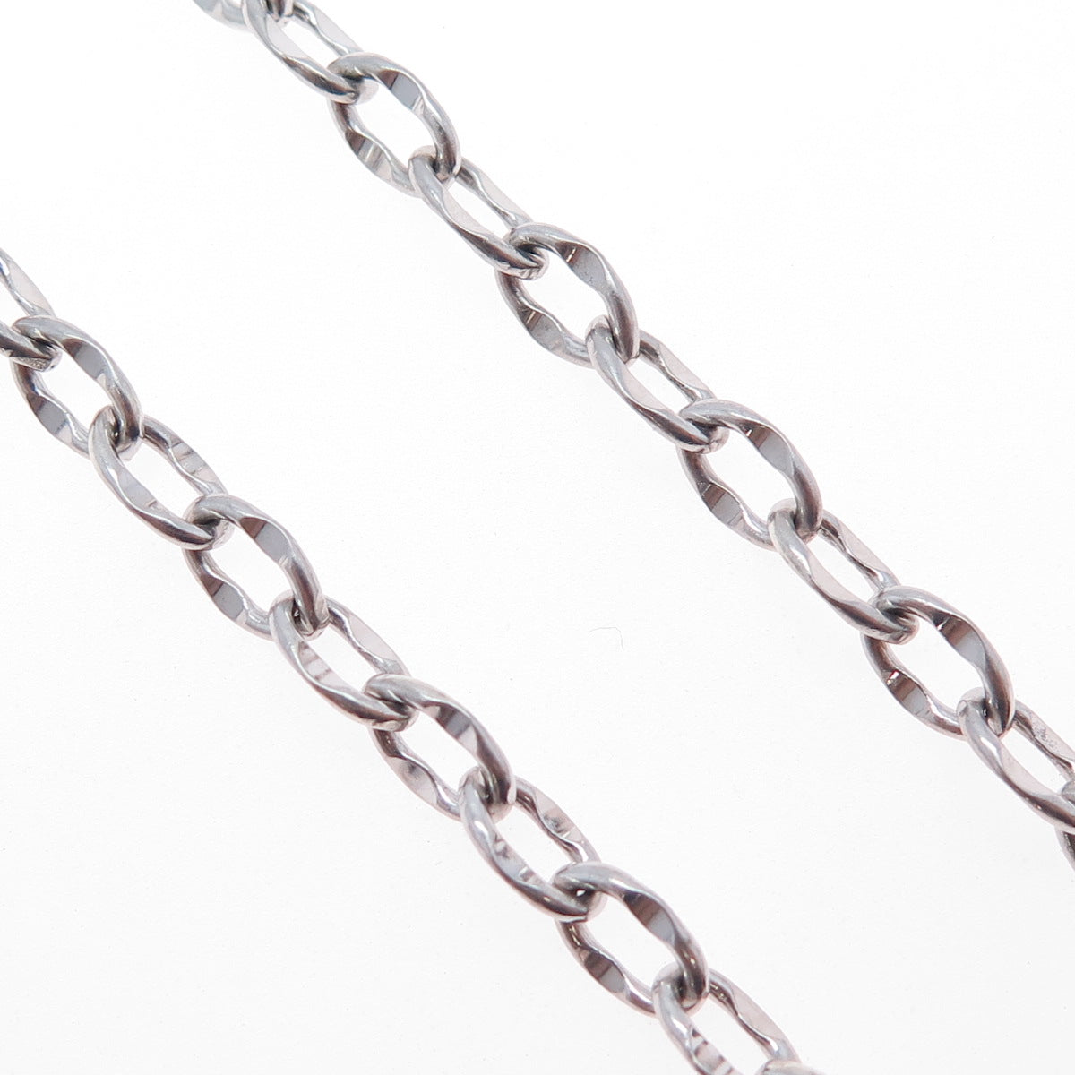 TACORI 18K Gold & 925 Sterling Silver Crescent Eclipse Chain Necklace 18"