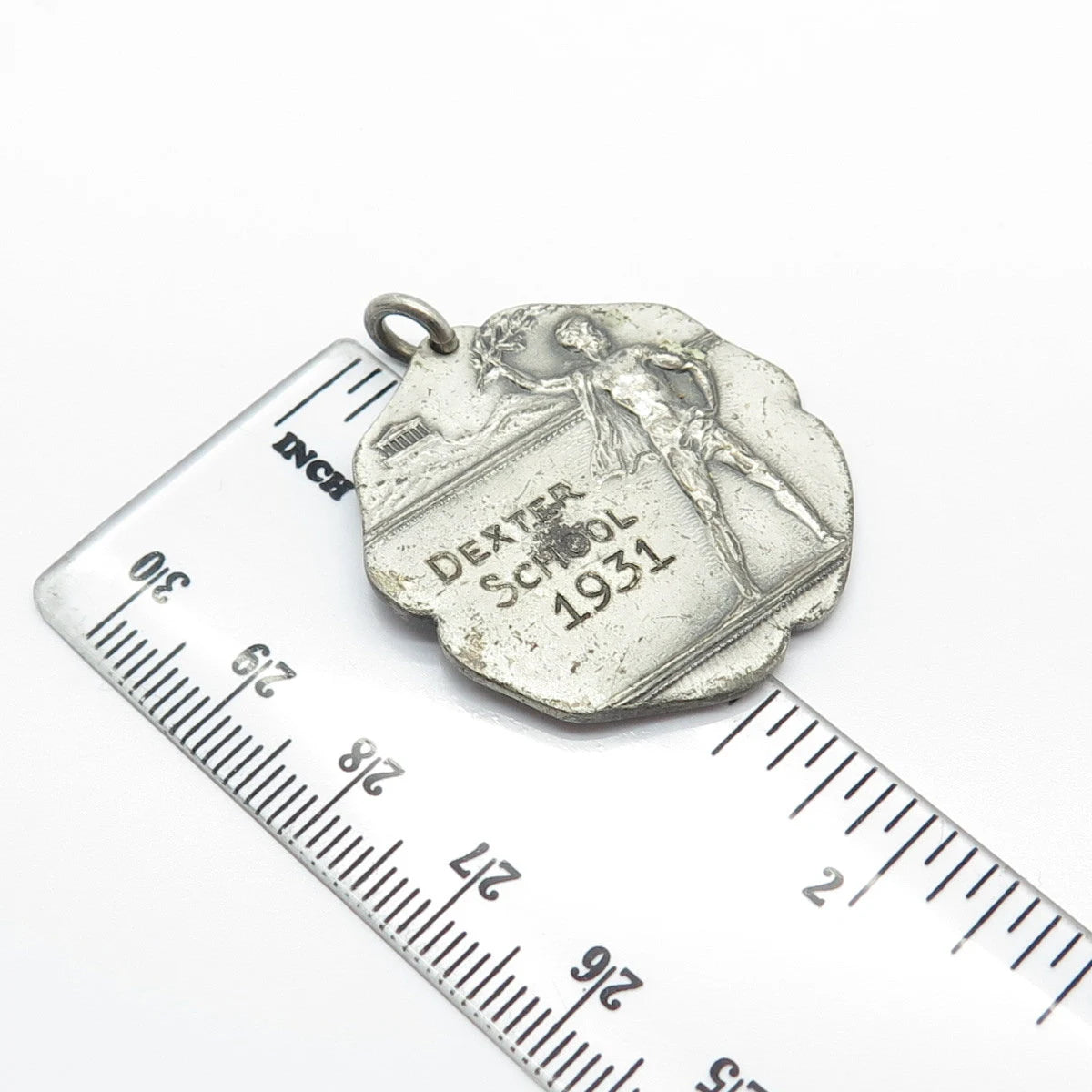 925 Sterling Silver Antique Dieges & Clust Dexter School 1931 Pendant