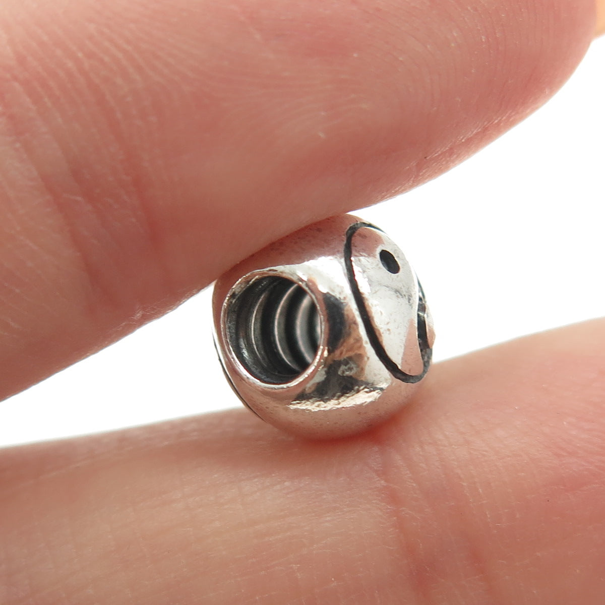 CHAMILIA 925 Sterling Silver Yin Yang Bead Charm