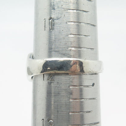 925 Sterling Silver Vintage Celtic Ring Size 11.75