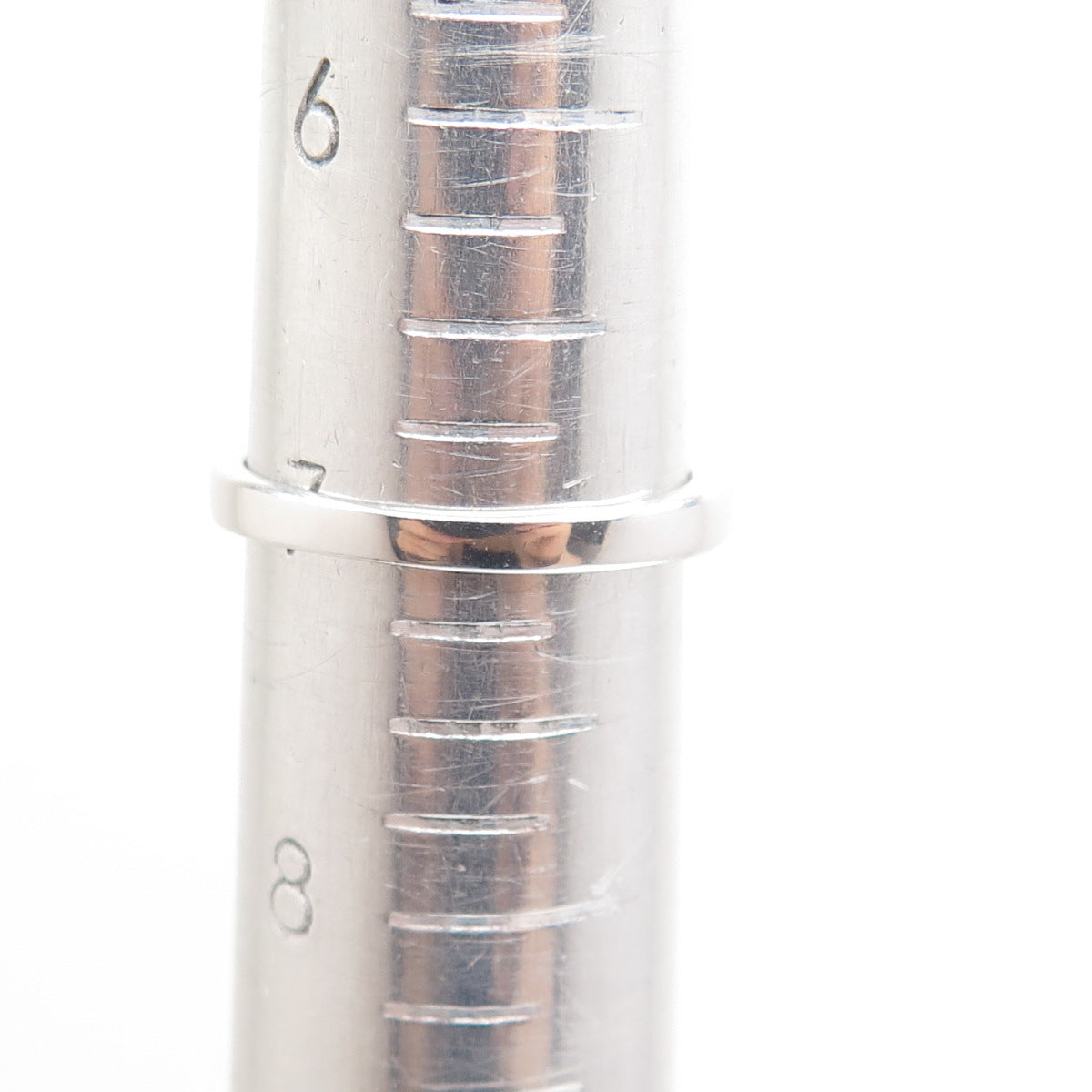 925 Sterling Silver Real Round-Cut Amethyst & White Topaz Ring Size 7