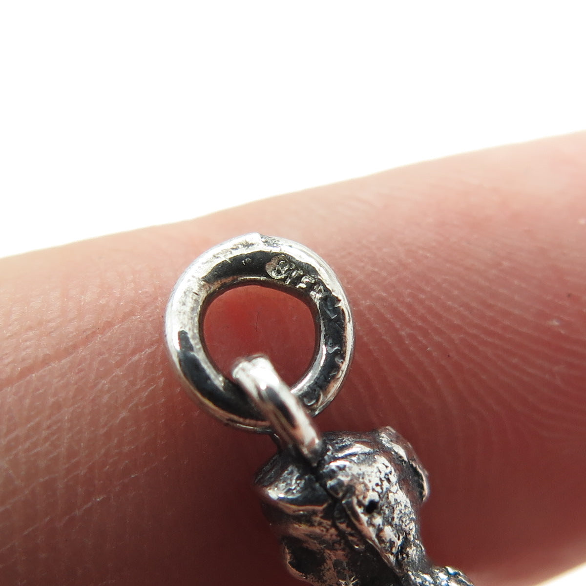 925 Sterling Silver Vintage Bullfighter 3D Pendant