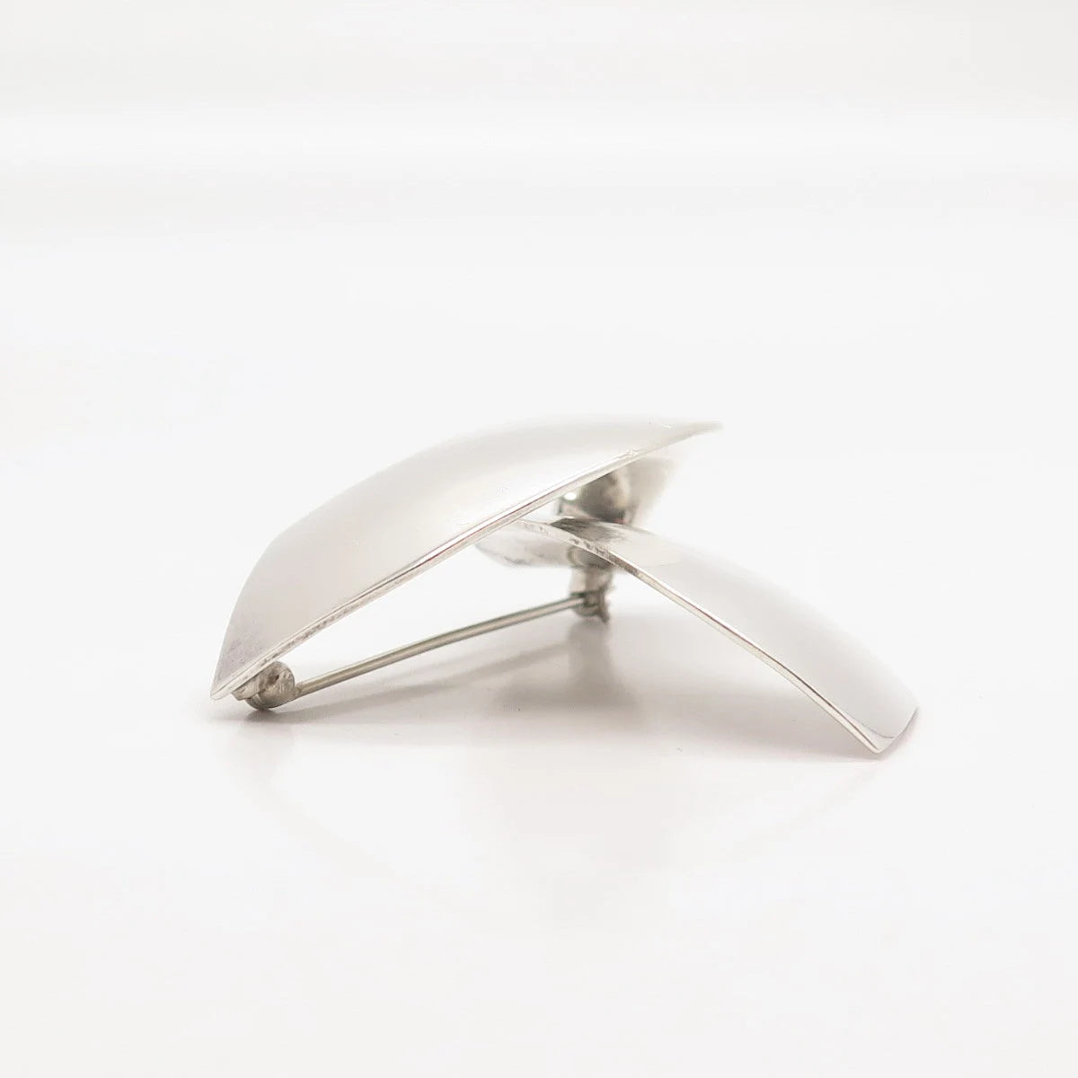 925 Sterling Silver Vintage Mexico Modernist Pin Brooch