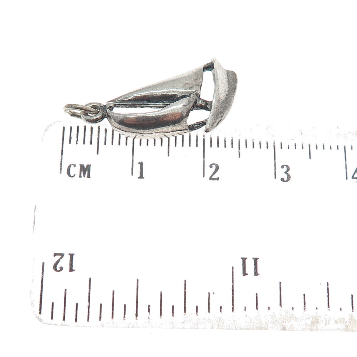 MAISELS INDIAN TRADING 925 Sterling Silver Vintage Sailing Ship Oxidized Pendant