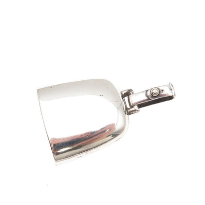 Webster 925 Sterling Silver Antique Art Deco Bell Rattle Pendant