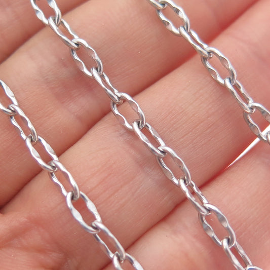 TACORI 18K Gold & 925 Sterling Silver Crescent Eclipse Chain Necklace 32"