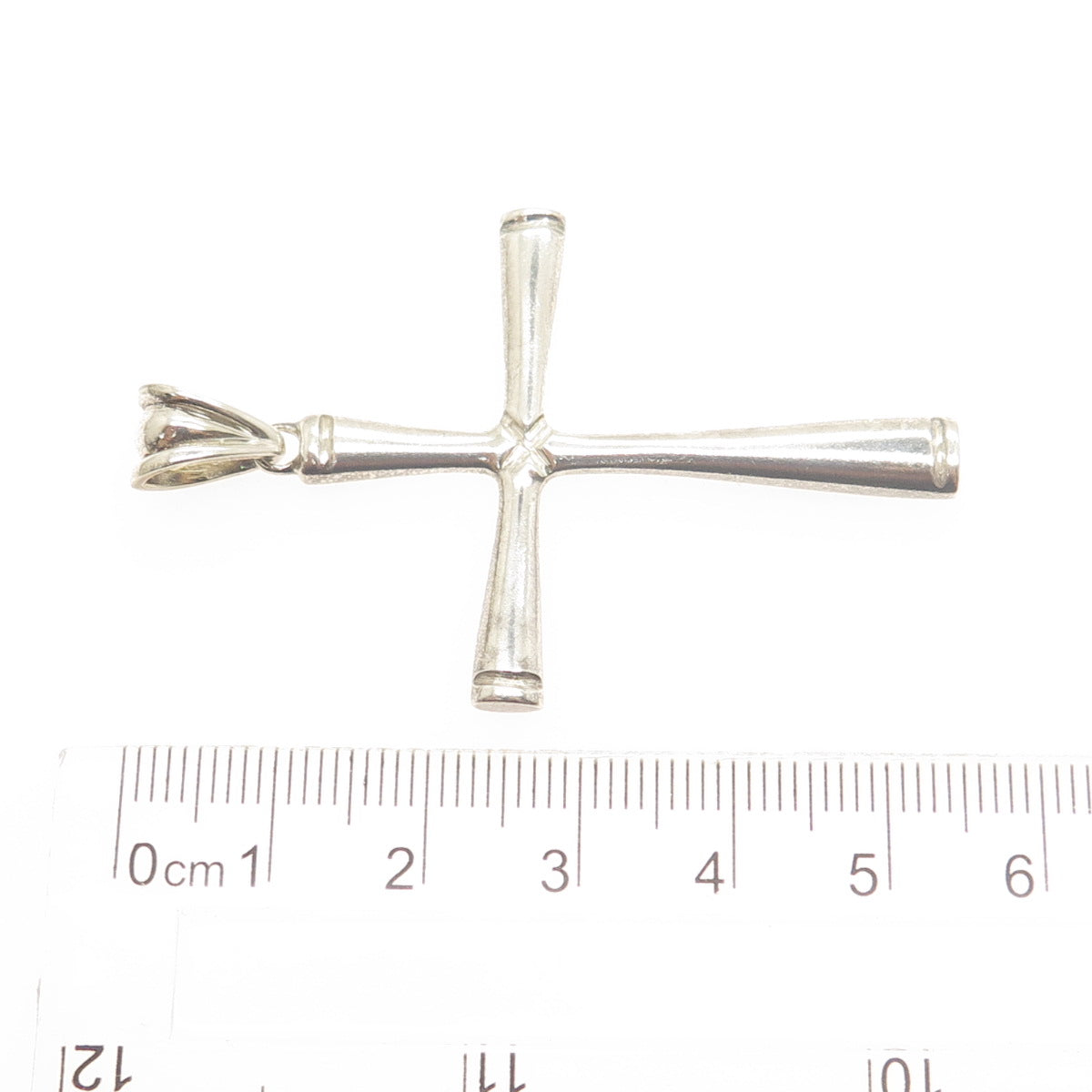 925 Sterling Silver Vintage Cross Pendant