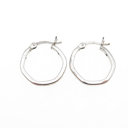 925 Sterling Silver Hoop Earrings