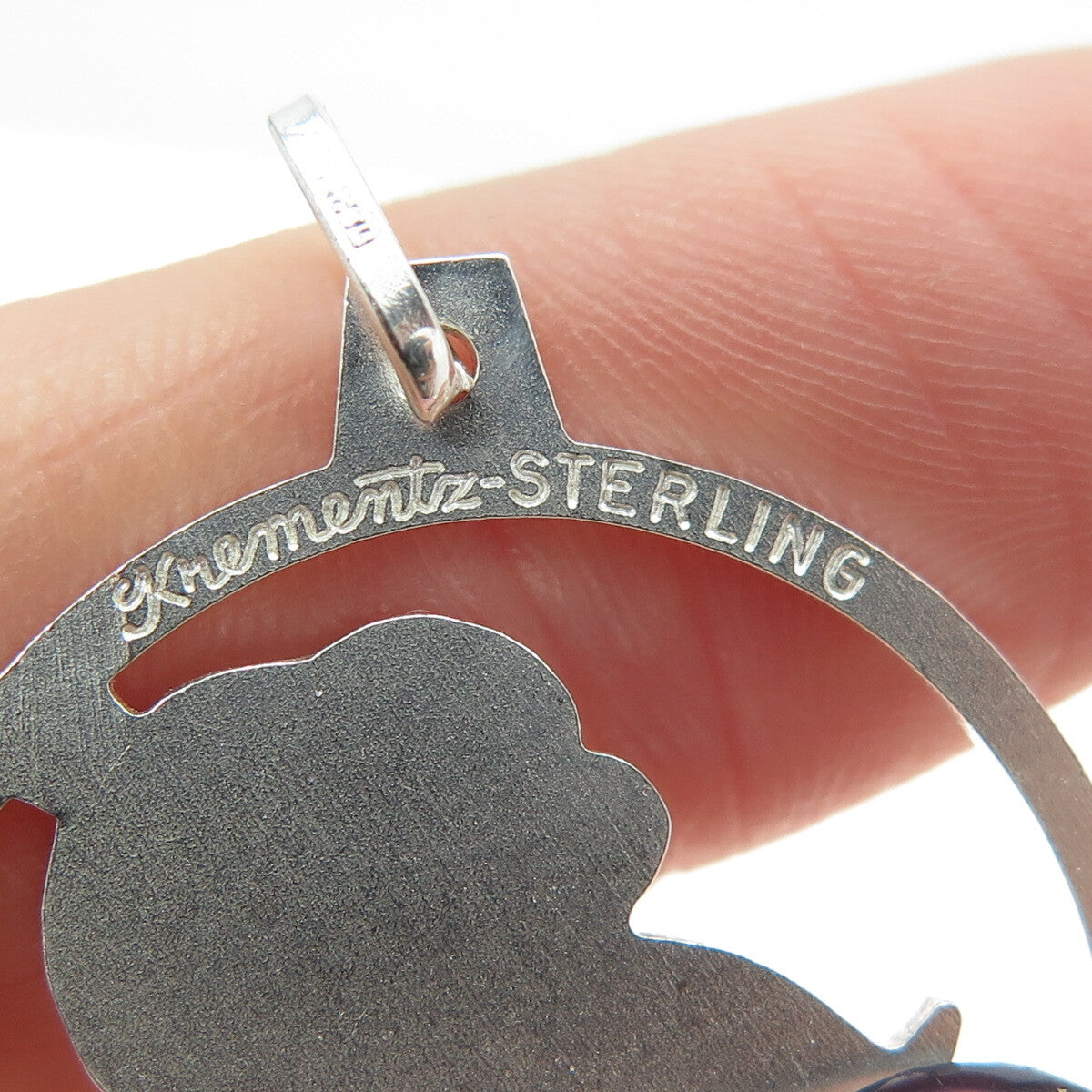 KREMENTZ 925 Sterling Silver Vintage Aries Zodiac Sign Pendant