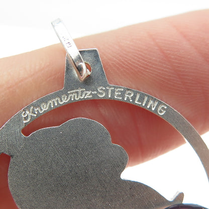KREMENTZ 925 Sterling Silver Vintage Aries Zodiac Sign Pendant