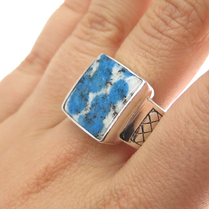 PHLD PlayHardLookDope 925 Sterling Silver Real K2 Jasper Ring Size 10.5
