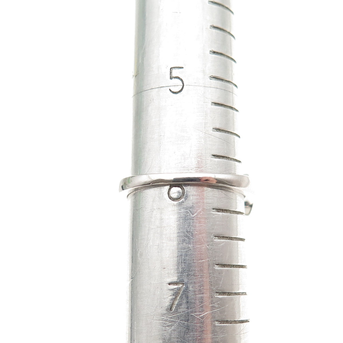 925 Sterling Silver Real White Topaz & Lab-Created Ruby Ring Size 6