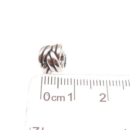 Pandora 925 Sterling Silver Forget Me Knot Slide Bead Charm