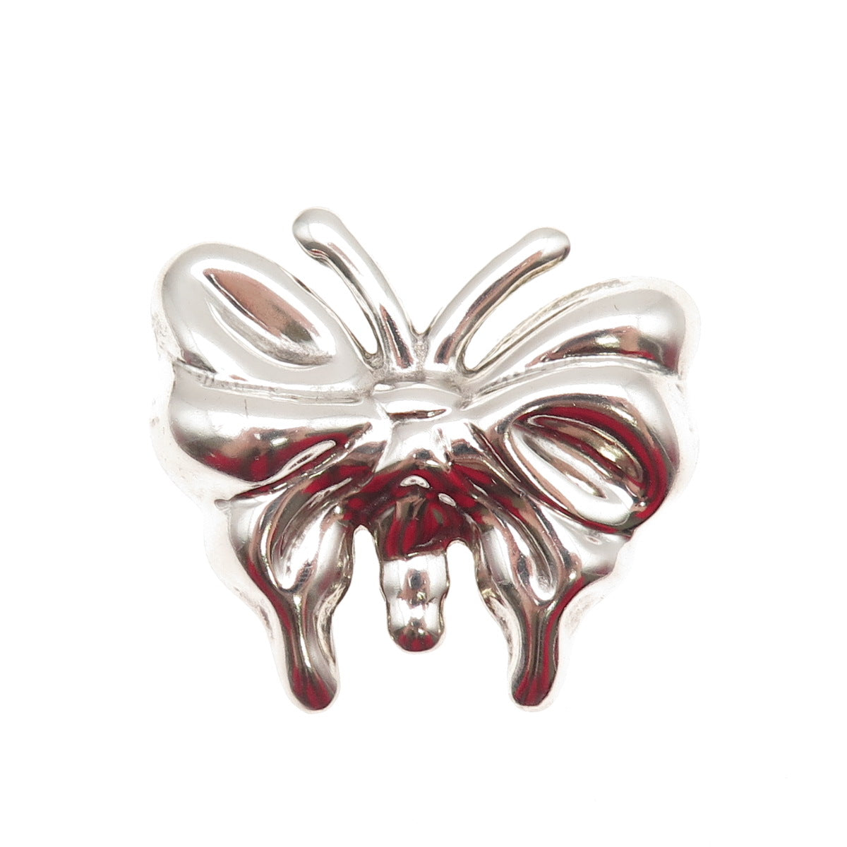 925 Sterling Silver Vintage Mexico Butterly Pin Brooch / Pendant