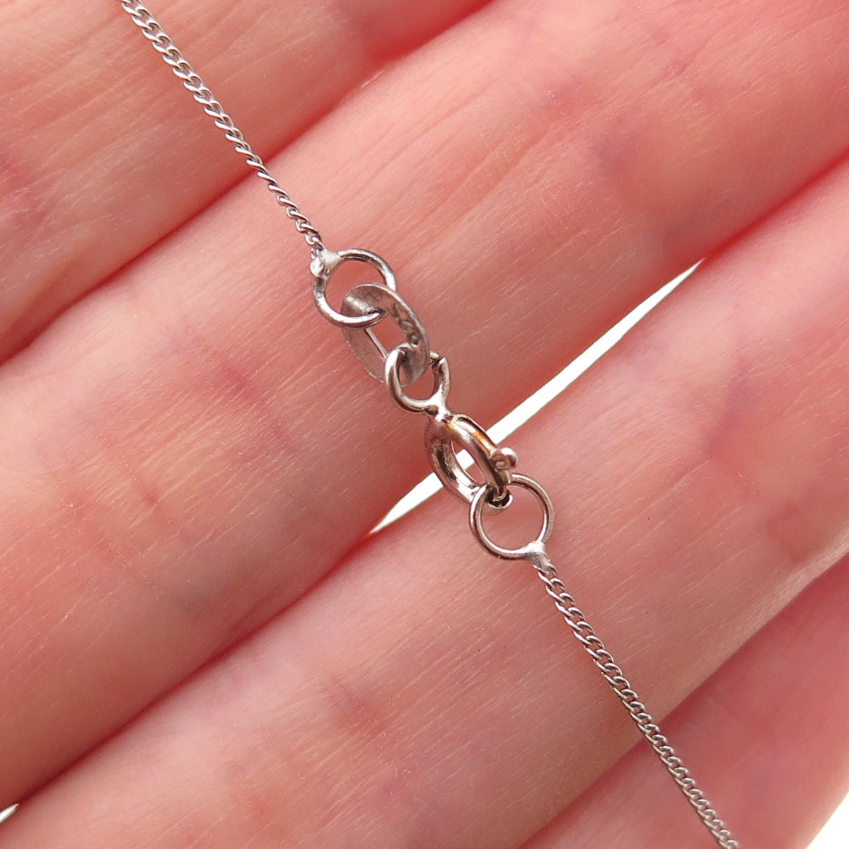 Chuck Clemency 925 Sterling Silver Real Tanzanite Cuban Chain Necklace 20"