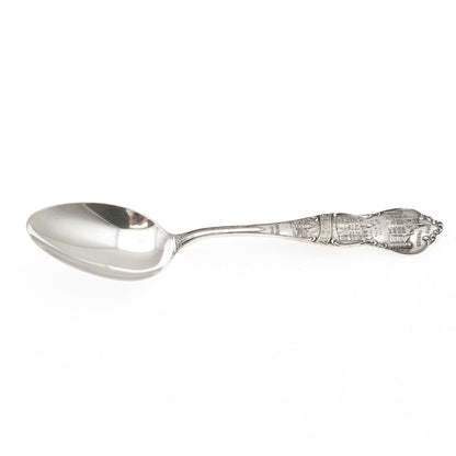 Shepard 925 Sterling Silver Antique Art Deco Sioux City Coffee Spoon