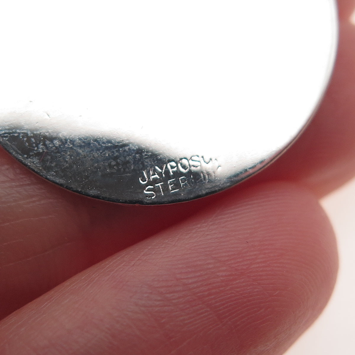 JAY POSON 925 Sterling Silver Vintage Thursday's Child Charm Pendant