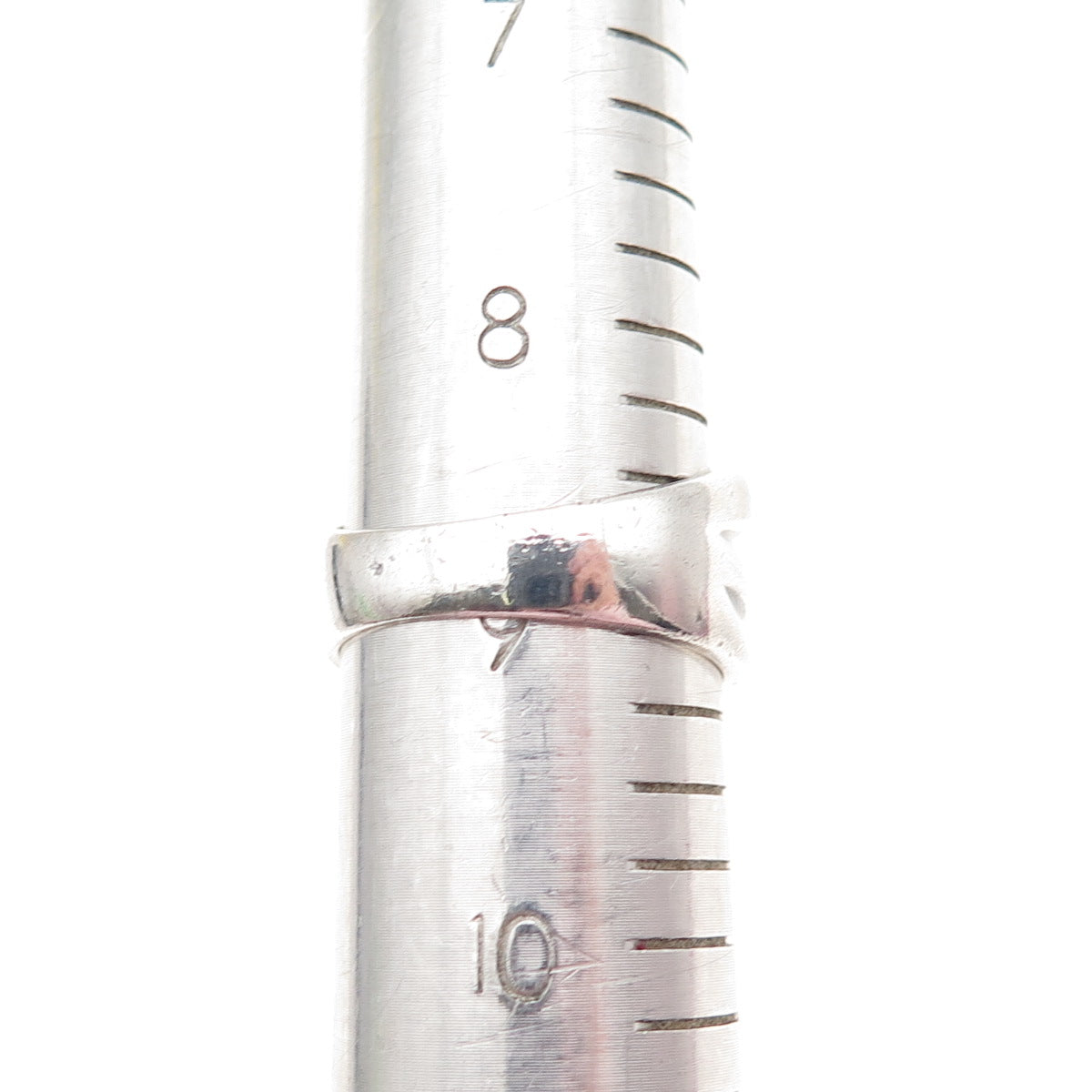 CHAPAL ZENRAY 925 Sterling Silver Vintage Modernist Oxidized Ring Size 9