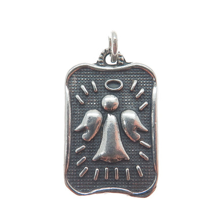 DAWN VERTREES Sterling Vintage Friends Are Kisses Blown to Us by Angels Pendant