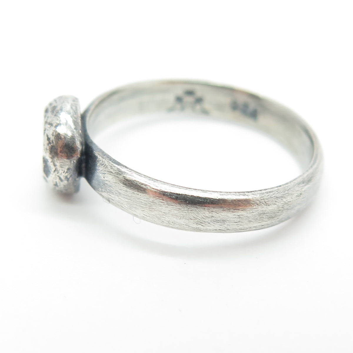 925 Sterling Silver Vintage Letter "G" Initial Ring Size 6.25