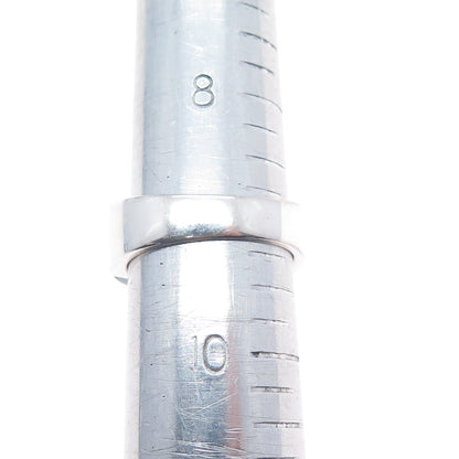 925 Sterling Real Onyx Blue Topaz Citrine Garnet Amethyst Peridot Ring Size 9.25