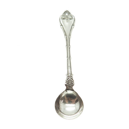 WHITING MFG CO. 925 Sterling Silver Antique 1892 Empire Salt Spices Spoon Brooch