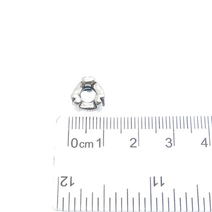 CHAMILIA 925 Sterling Silver Letter H Initial Bead Charm