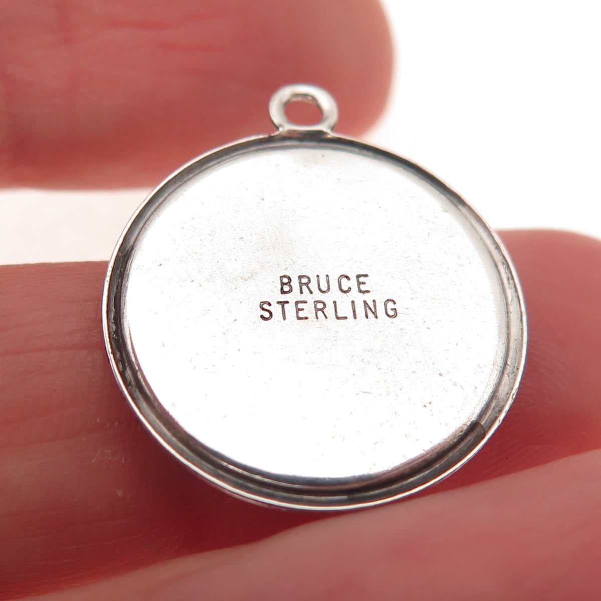 Bruce 925 Sterling Silver Vintage Chesapeake Bay Bridge-Tunnel Charm Pendant