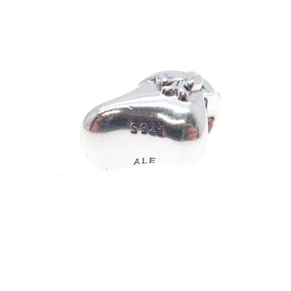 PANDORA 925 Sterling Silver Santa's Stocking Slide Bead Charm