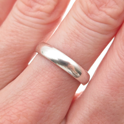 James Avery 925 Sterling Silver Vintage Classic Wedding Band Ring Size 6.5