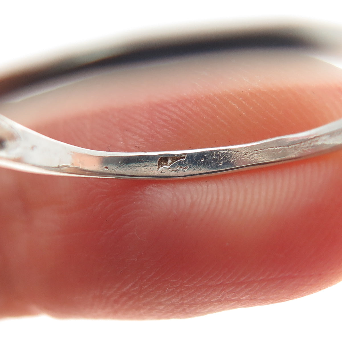 925 Sterling Silver Vintage Dolphin Ring Size 9.25
