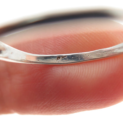 925 Sterling Silver Vintage Dolphin Ring Size 9.25