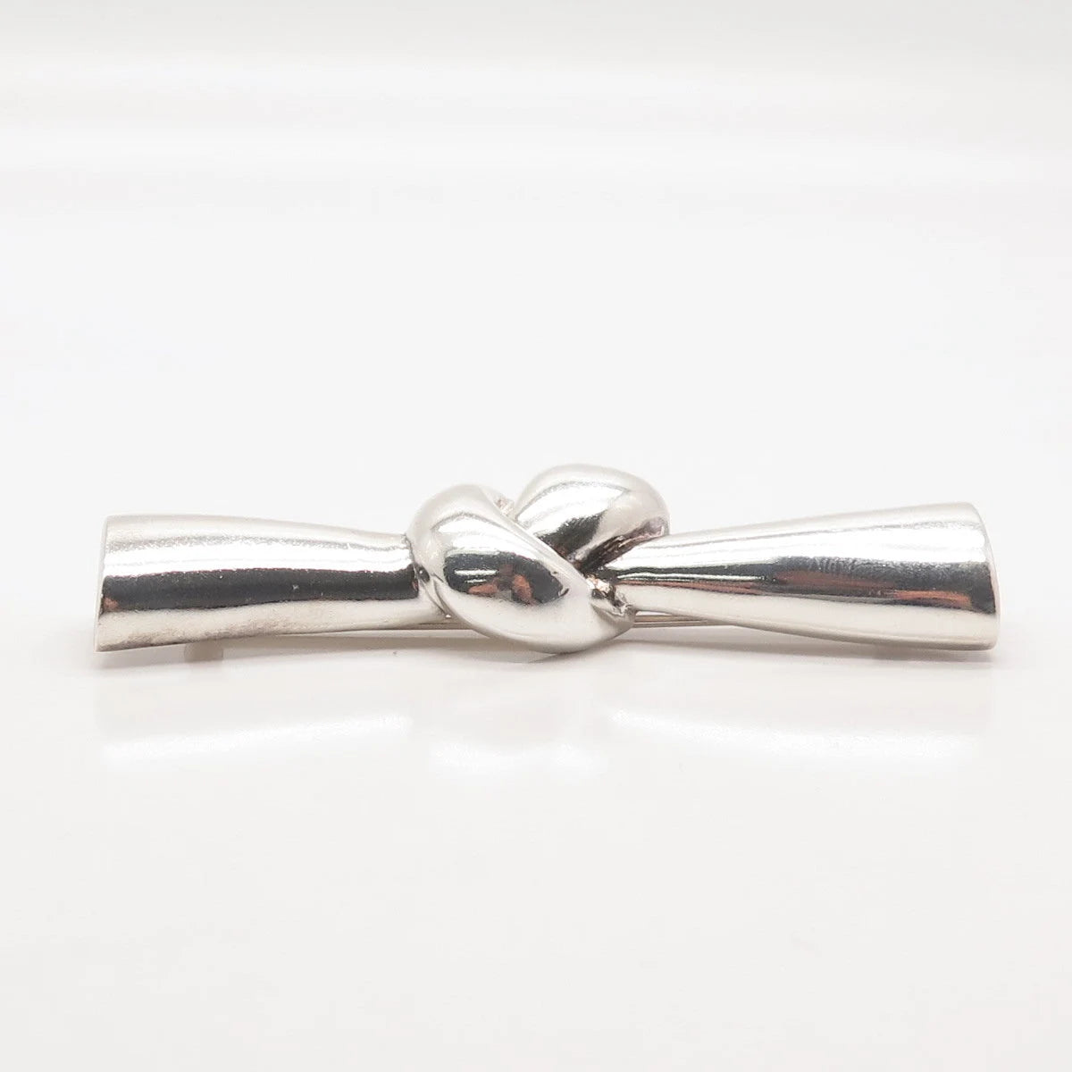 925 Sterling Silver Vintage Krypell Knot Pin Brooch