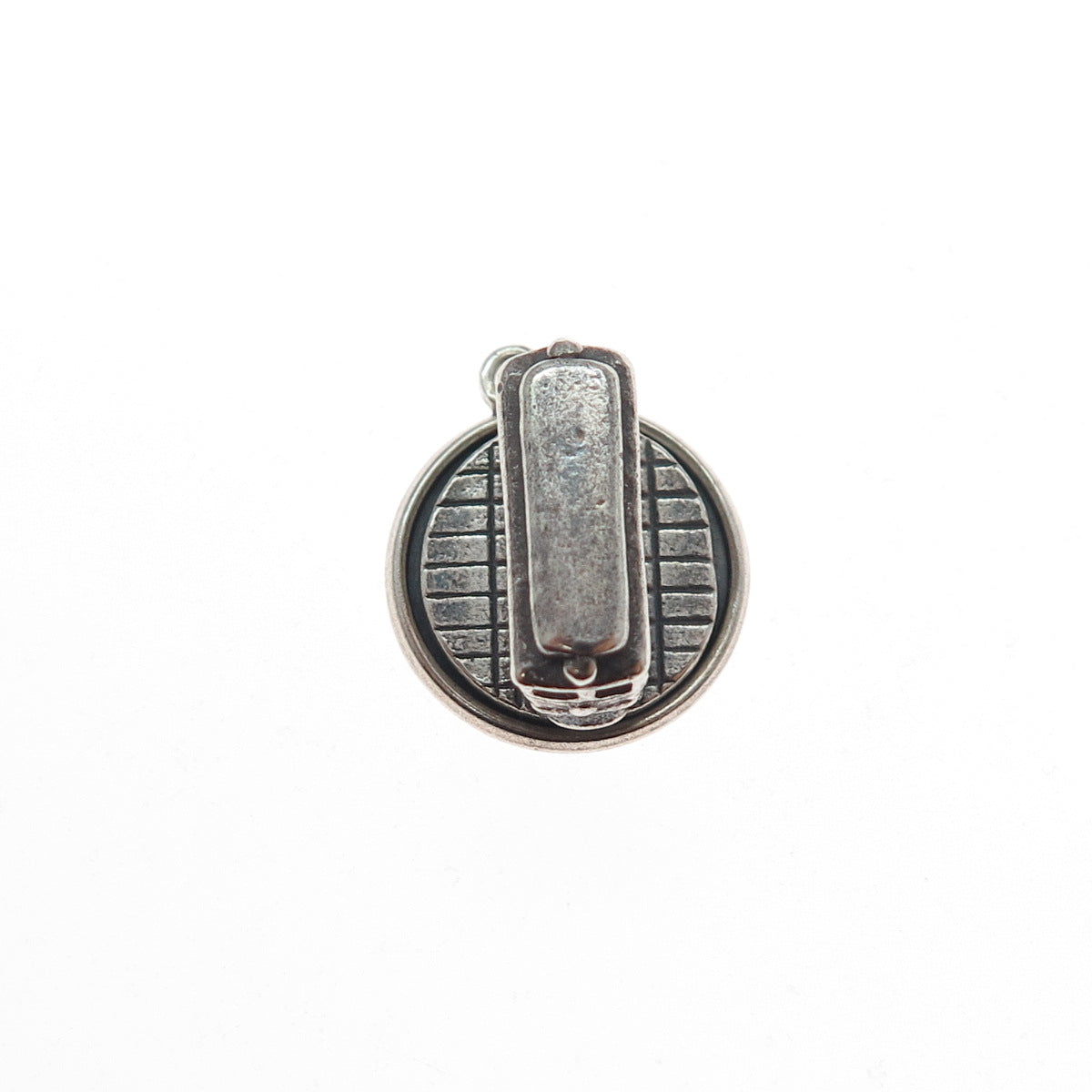 BELL TRADING POST 925 Sterling Silver Vintage SF Cable Car Mini 3D Charm Pendant