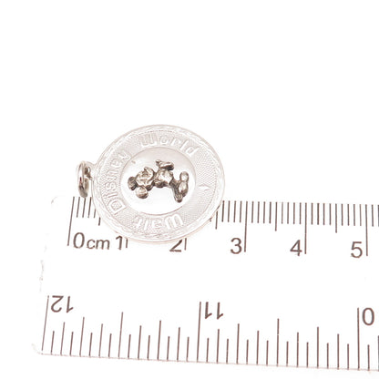 Walt Disney World 925 Sterling Silver Vintage Mickey Mouse Charm Pendant